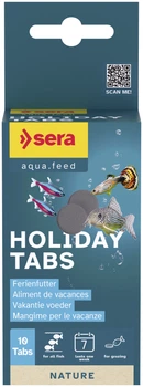 Корм выходного дня для рыб Sera Holiday Tabs 10 шт (21 г) 00990