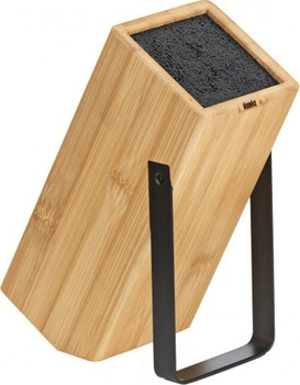 Blok na noże Kela Kiril bambusowy czarny 20 x 10 x 24 cm (4025457112843)