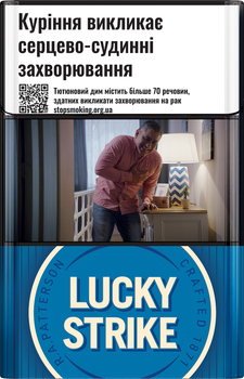 Блок сигарет Lucky Strike Crafted 1871 Blue х 10 пачек (4820286860817)