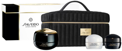 Набір кремів Shiseido Future Solution LX  Eye & Lip Regenerating Cream 17 мл + Total Protective Cream SPF 30 15 мл + Total Regenerating Cream 15 мл (3423222136086)