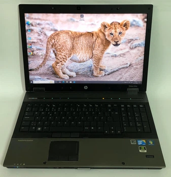 Ноутбук HP Elitebook 8740w - 17,3" (1920x1200) TN / i5-540M / 8gb / 256gb ssd / NVidia Quadro FX 2800M, 1GB, Б/в