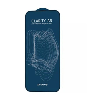 Защитное стекло Прозрачность 99.9% с Антибликовым Эффектом Proove Clarity AR 9Н iPhone 15