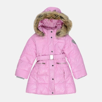Детское зимнее пальто для девочки Libellule Z122-17 98 см Розовое (ROZ6400045031)