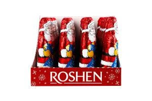 Блок новорічних фігурок Святий Миколай Roshen 40 г х 24 шт