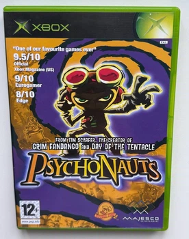 Диск для XBOX Original - Psychonauts, английская версия, Б/У
