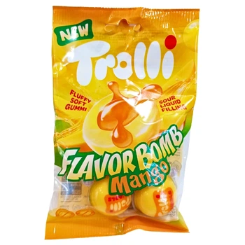 Желейні конфети Trolli Flavor Bomb Mango 75 г