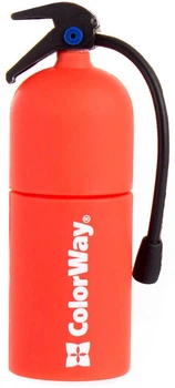 Флеш-память USB ColorWay FireFly 64GB USB 3.0 Red (CWUSBFE64)