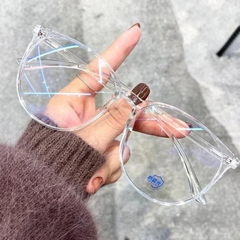 Круглі іміджеві окуляри жіночі Honey Fashion Accessories прозорі (20к002)
