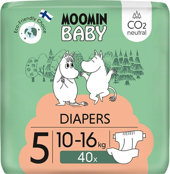 Підгузки Moomin Baby 10-16 кг 40 шт (6414100581156)