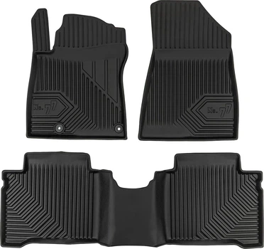 Автомобильные коврики в салон Frogum 3D на Kia Niro 2 Hybrid 21- КИА Ниро черные SO15492
