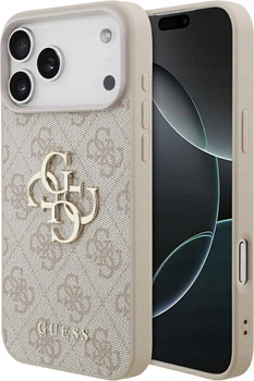 Панель Guess 4G Big Logo для Apple iPhone 17 Pro Max Pink (3666339491598)
