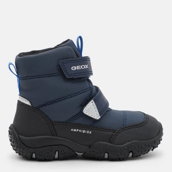Детские демисезонные ботинки для мальчика Geox B4620B-0FU50-C4226 22 Темно-синие (8056206936966)