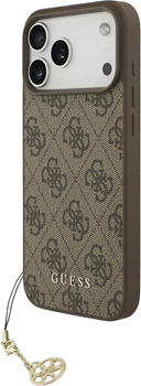 Панель Guess 4G Charms Collection MagSafe для Apple iPhone 17 Pro Max Brown (3666339525644)