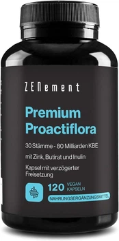 Кишкові пробіотики 30 штамів (80 млрд КУО) Zenement - 120 капсул