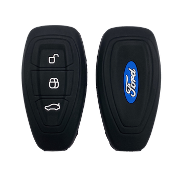 Силиконовый чехол для ключа OneCase Ford Mondeo Kuga Mustang F-150 Ranger Focus Transit Fiesta Escape Fusion Explorer Edge Black