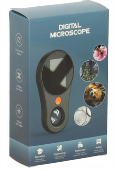 Цифрова лупа KIK Digital Microscope 500x 2Mpx (5903039766129)