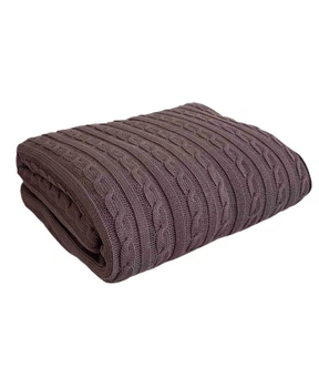 Плед Exclusive Nature 140х180 см Шоколадный. (026678)
