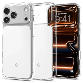 Чехол Spigen Ultra Hybrid T MagFit для iPhone 17 Pro Max Glossy White (ACS10280)