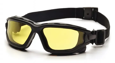 Окуляри захисні з ущільнювачем Pyramex i-Force XL Anti-Fog, жовті