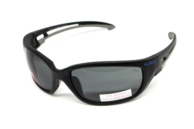 Окуляри захисні з поляризацією BluWater Seaside Polarized, сірі