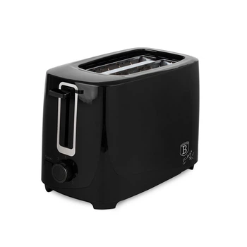Тостер Berlinger Haus Matte Black Collection 700-840 Вт 2 отделения 6 режимов обжаривания с автоматическим центрированием черный