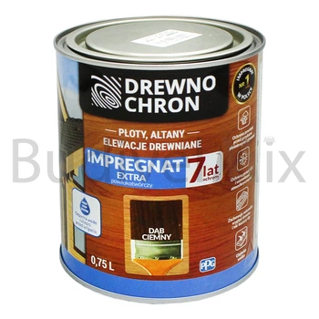 Захист для деревини Drewnochron Impregnat Extra 0,75 л дуб темний