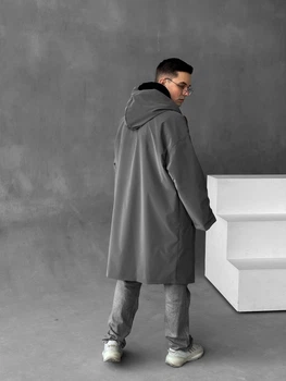 Дощовик Графіт Куртка Однотонна L-XL (369709)