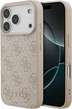 Панель Guess 4G Classic Case для iPhone 17 Pro Pink (3666339556242)