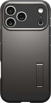 Панель Spigen Tough Armor "T" MagSafe для Apple iPhone 17 Pro Gun Metal (8800283314946)
