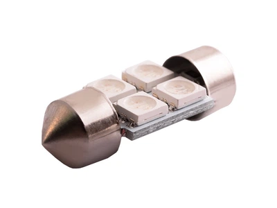 Світлодіодна автолампа C5W SV8.5 24В 31мм SMD5050-4led синій