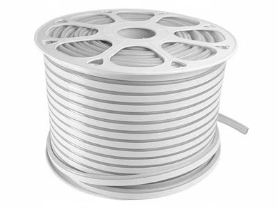 Светодиодный неон 1 м LEDUA SMD2835 120 LED 13.6х7.3 мм 220В 9.6Вт IP65 холодный белый