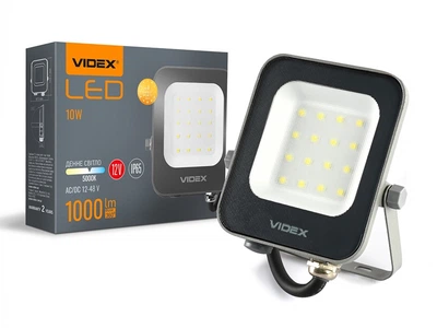 Прожектор светодиодный VIDEX F3e (VL-F3e-105W-12V) 10W 5000K 12-48V IP65