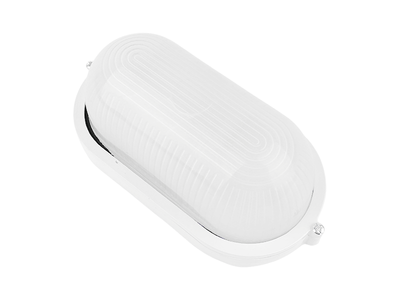 Светильник светодиодный ЖКХ Lemanso BL-1451 (BL-1401) 20W для LED лампы овальный Белый