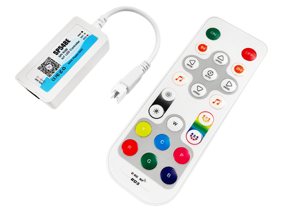 Розумний контролер SPI для світлодіодної стрічки RGBIC музичний SP548E Smart LED WI-FI