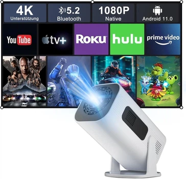 Проектор Eroshoo P330 Full HD WiFi Bluetooth Android 11 Б/В
