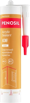 Эластичный акриловый герметик Penosil Acrylic Sealant 636 280 мл Белый (H4573)