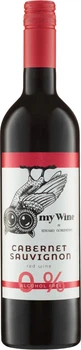 Вино My Wine by Eduard Gorodetsky Cabernet Sauvignon безалкогольне червоне напівсолодке 0.75 л 0% (4840403009899)