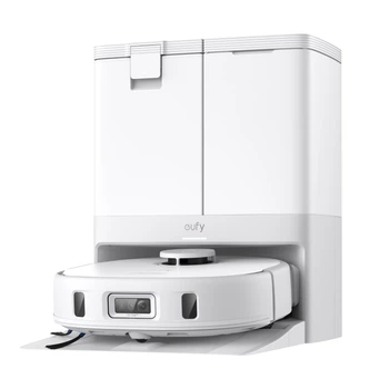 Робот-пилосос з вологим прибиранням Eufy Robovac X10 Pro Omni White