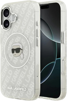 Etui Karl Lagerfeld IML Karl Head Logo do Apple iPhone 17 Grey (3666339499853)