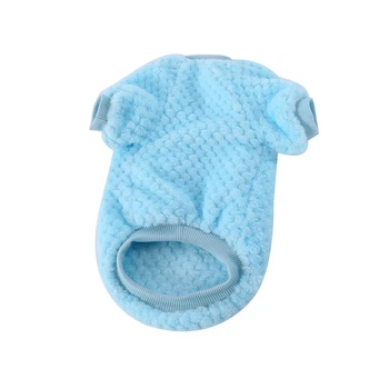 Флисовое худи для котов (кошек) Bubble 2XL Голубой
