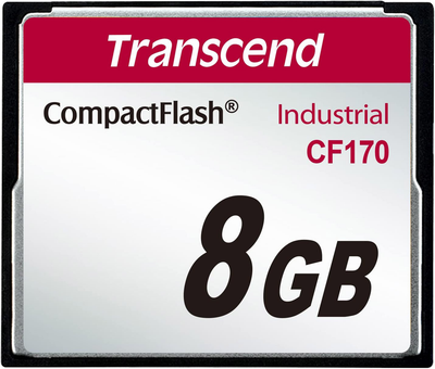 Karta pamięci Transcend CompactFlash 8GB 170x (TS8GCF170)
