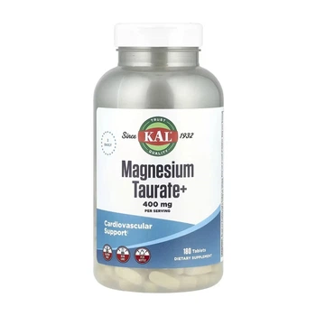 Таурат магния KAL Magnesium Taurate 400 mg 180 tabs (1086-2023-10-4694)