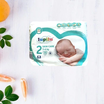 Підгузки Lupilu Skin Care 2 3-6кг 35шт