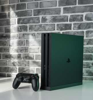 Ігрова Консоль Sony PlayStation 4 PRO 1 ТБ Б/В | Підтримка 4K | Обслугована + 1 Гра + Гарантія 3 місяців
