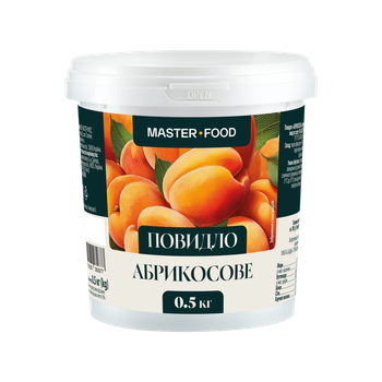 Абрикосовое повидло 500 г Master Food