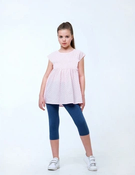 Туника для девочки SMIL 110555 Розовый р.128