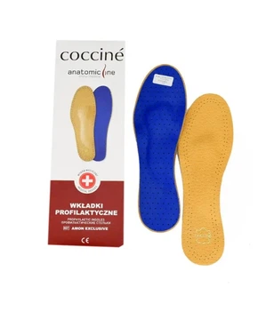 Ортопедические стельки Coccine Amon Exclusive, натуральная кожа, размер 37/38
