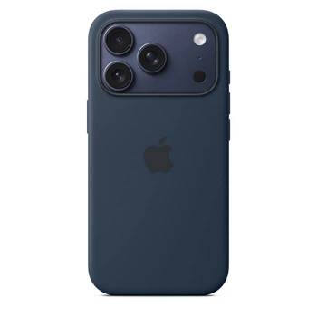 Чохол-накладка Silicone Case (AAA) для iPhone 17 Pro Max с MagSafe Midnight (ASC17PMMD(M))