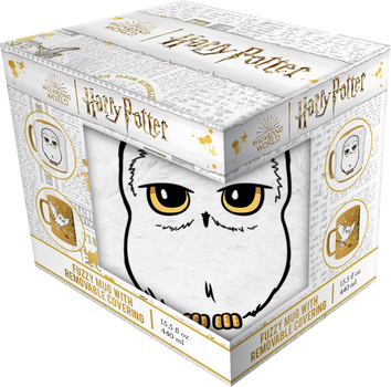 Kubek Pyramid Fuzzy Mug Harry Potter Hedwigą 460 ml (5063457010744)