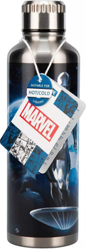 Пляшка Paladone Marvel Fantastic 4 металева 500 мл (5056577758658)